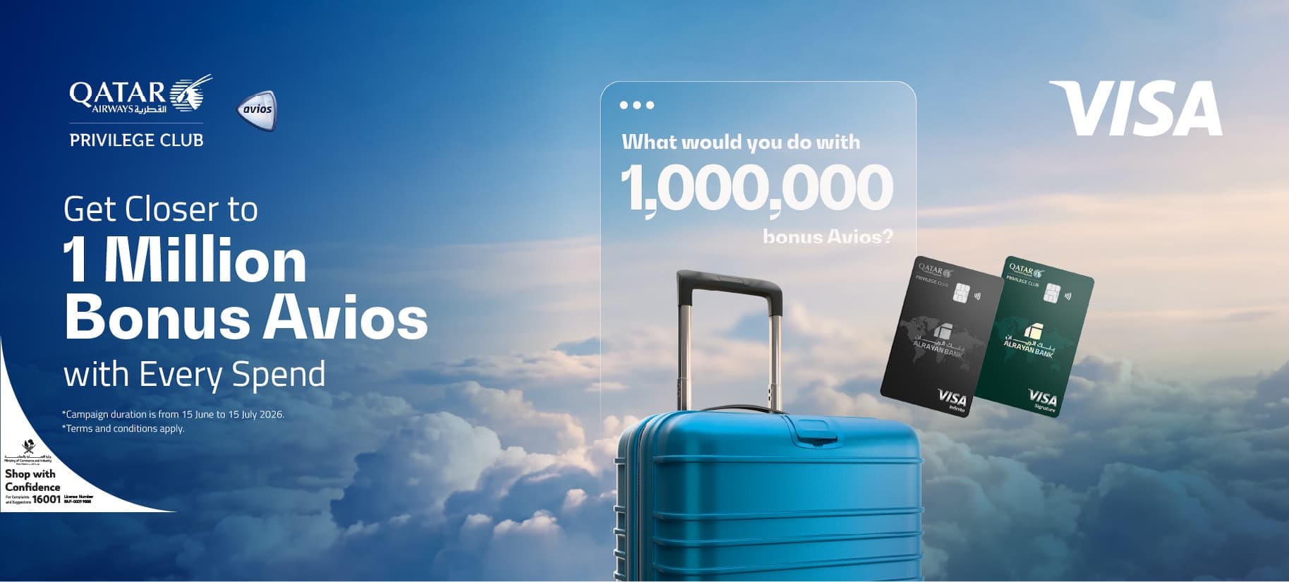 ARB Avios International Spends Avios Raffle