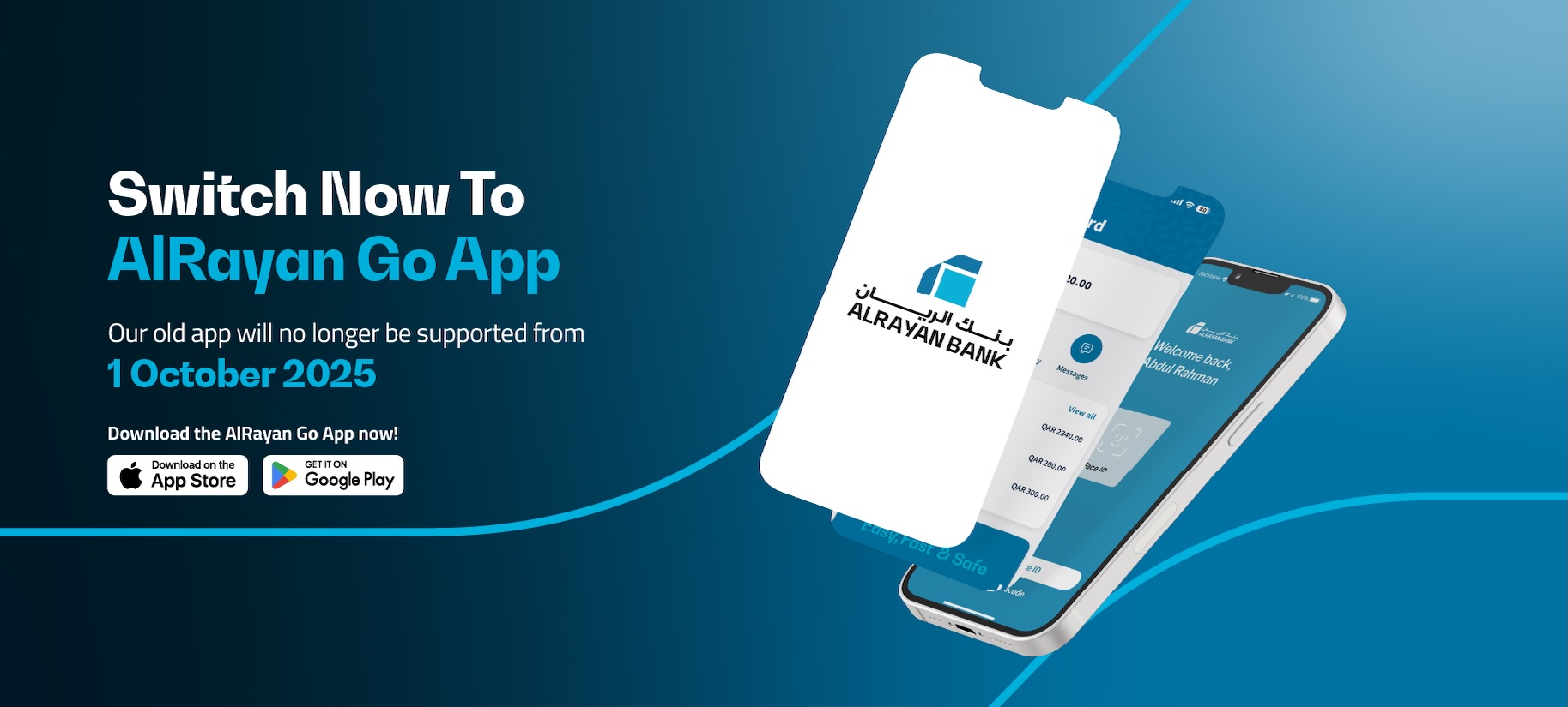 Switch to AlRayan GO